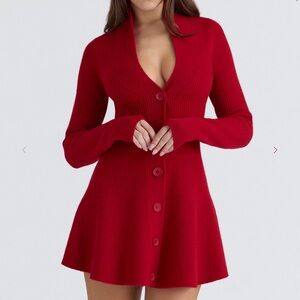 House of CB Red Mini Dress